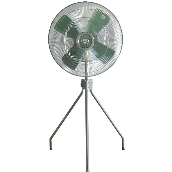 TRADEMASTER - H.D. INDUSTRIAL FAN 24 1 SPEED OSCILLATING PEDESTAL